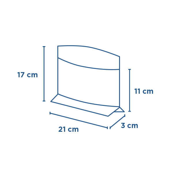 Garcia De Pou SOBRES CON BASE AUTOADHESIVA 'KANGOO PACK' 50 G/M2 + 20 LDPE 21+3x17/11 CM NATURAL KRAFT (100 UNID.)