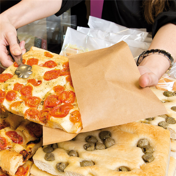 Garcia De Pou SOBRES CON BASE "DELICIOUS" 'KANGOO PACK' 50 G/M2 + 20 LDPE 21+3x17/11 CM NATURAL KRAFT (100 UNID.)