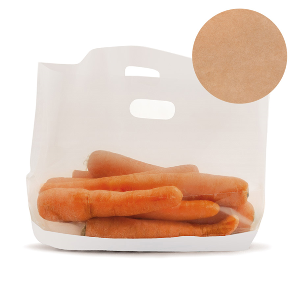 Garcia de pou SOBRES CON BASE Y ASAS 'TURTLE PACK' 50 G/M2 + 15 PP 30+4x18 CM NATURAL KRAFT (50 UNID.)