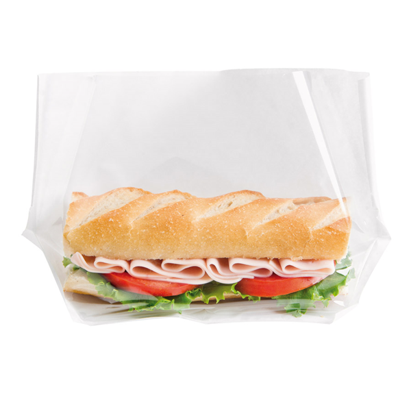 Garcia de pou SOBRES CON BASE Y VENTANA 'TURTLE PACK' 50 G/M2 + 15 PP 27+5 5/2 5x16 CM BLANCO KRAFT (100 UNID.)