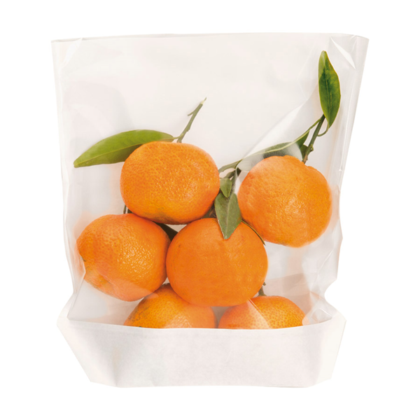 Garcia de pou SOBRES CON BASE Y VENTANA 'TURTLE PACK' 50 G/M2 + 15 PP 20+3 5x24/21 CM BLANCO KRAFT (100 UNID.)