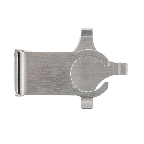 Garcia De Pou SOPORTE BOTELLA DISPENSADORA 500 ML PLATEADO INOX (4 UNID.)