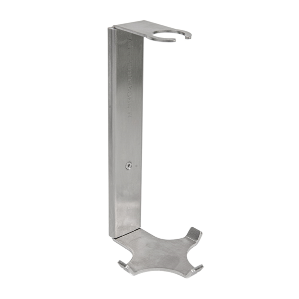 Garcia de pou SOPORTE BOTELLA DISPENSADORA 500 ML PLATEADO INOX (4 UNID.)