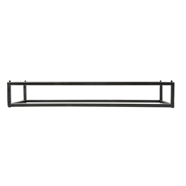 Garcia De Pou SOPORTE BUFET PARA BANDEJAS 263.51/263.55 'ASAMI WARE' 53x16 2x8 CM NEGRO METAL (1 UNID.)