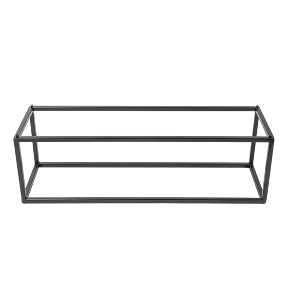 Garcia De Pou SOPORTE BUFET PARA BANDEJAS 263.51/263.55 'ASAMI WARE' 53x16 2x16 CM NEGRO METAL (1 UNID.)