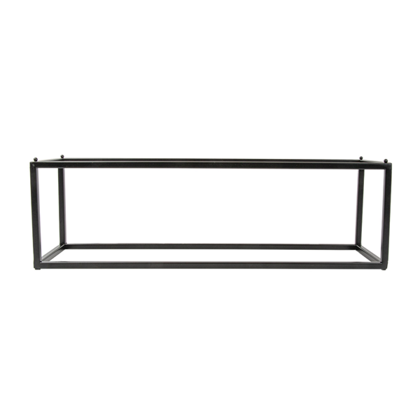 Garcia De Pou SOPORTE BUFET PARA BANDEJAS 263.51/263.55 'ASAMI WARE' 53x16 2x16 CM NEGRO METAL (1 UNID.)