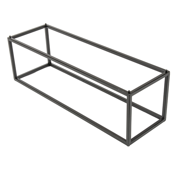 Garcia de pou SOPORTE BUFET PARA BANDEJAS 263.51/263.55 'ASAMI WARE' 53x16 2x16 CM NEGRO METAL (1 UNID.)
