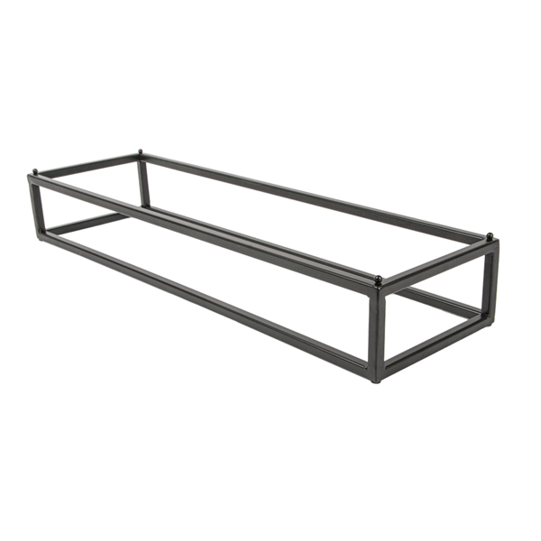 Garcia de pou SOPORTE BUFET PARA BANDEJAS 263.51/263.55 'ASAMI WARE' 53x16 2x8 CM NEGRO METAL (1 UNID.)
