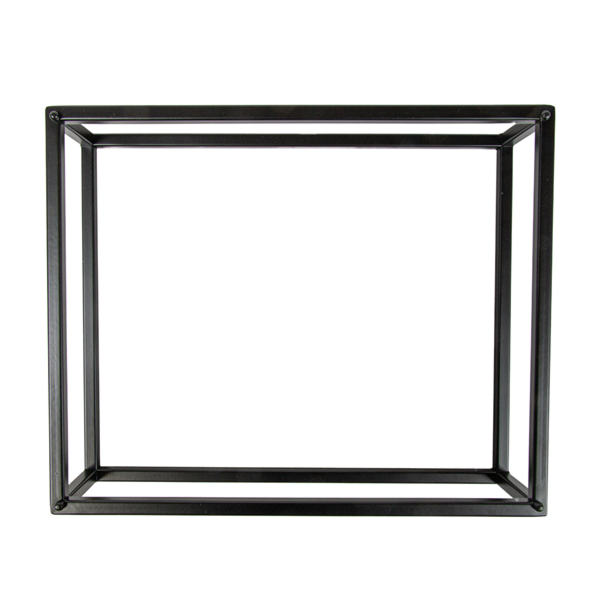 Garcia De Pou SOPORTE BUFET PARA BANDEJAS 263.52/263.56 'ASAMI WARE' 32 5x26 5x8 CM NEGRO METAL (1 UNID.)