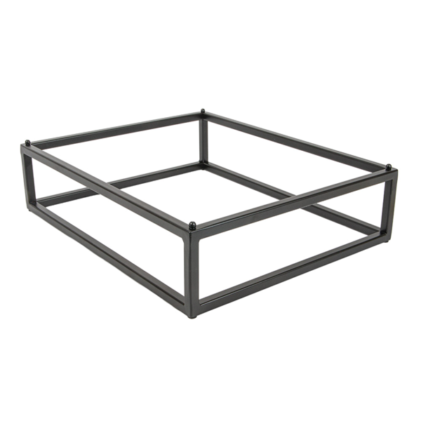 Garcia de pou SOPORTE BUFET PARA BANDEJAS 263.52/263.56 'ASAMI WARE' 32 5x26 5x8 CM NEGRO METAL (1 UNID.)
