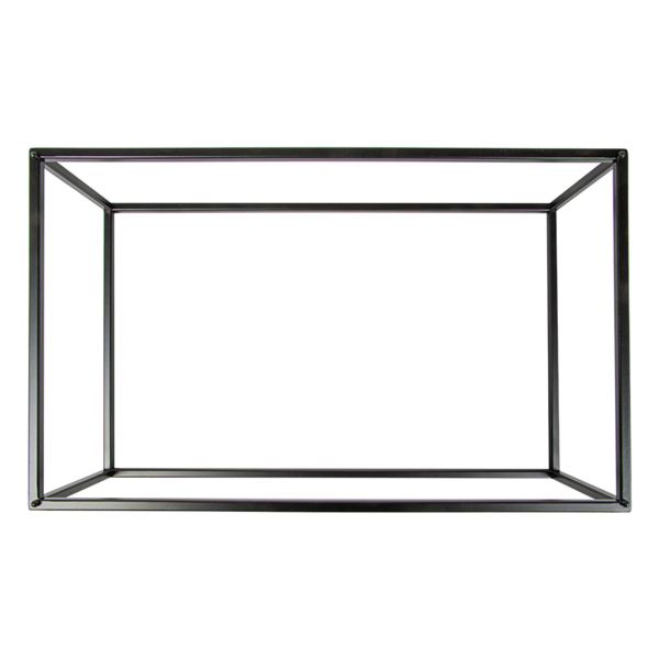Garcia De Pou SOPORTE BUFET PARA BANDEJAS 263.53/263.57 'ASAMI WARE' 53x32 5x16 CM NEGRO METAL (1 UNID.)