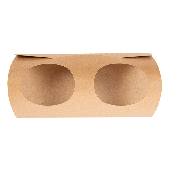 Garcia De Pou SOPORTE PARA 2 VASOS 29 2x21 CM NATURAL KRAFT (600 UNID.)