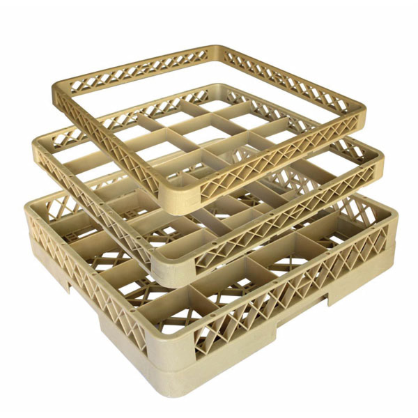 Garcia de pou SUPLEMENTO RACK DE 16 COMPARTIMENTOS 50x50x4 5 CM BEIGE PP (1 UNID.)