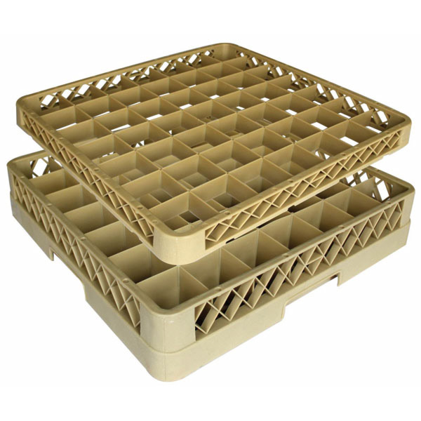 Garcia de pou SUPLEMENTO RACK DE 49 COMPARTIMENTOS 50x50x4 5 CM BEIGE PP (1 UNID.)
