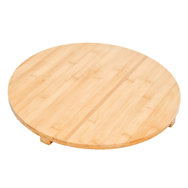 Garcia de pou TABLA CON PIES Ø 42 x1 8 CM NATURAL BAMBÚ (1 UNID.)