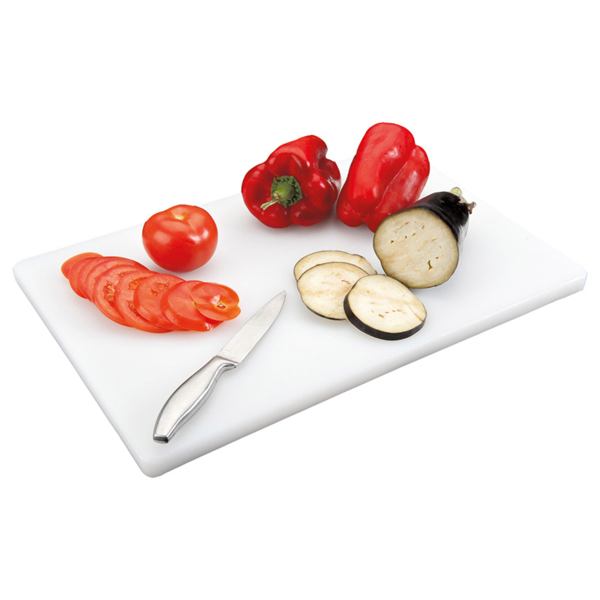 Garcia de pou TABLA PARA CORTAR 50x37 5x2 CM BLANCO HDPE (1 UNID.)