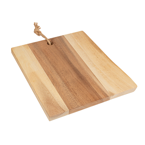 Garcia De Pou TABLA PRESENTACIÓN RECTANGULAR 30x(26-30)x2 CM NATURAL MADERA (10 UNID.)