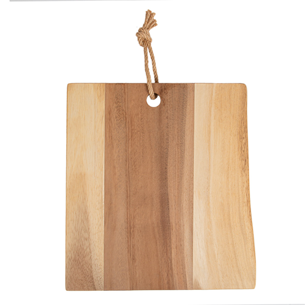 Garcia de pou TABLA PRESENTACIÓN RECTANGULAR 30x(26-30)x2 CM NATURAL MADERA (10 UNID.)