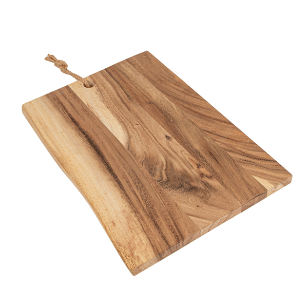 Garcia De Pou TABLA PRESENTACIÓN RECTANGULAR 38x(26-30)x2 CM NATURAL MADERA (10 UNID.)