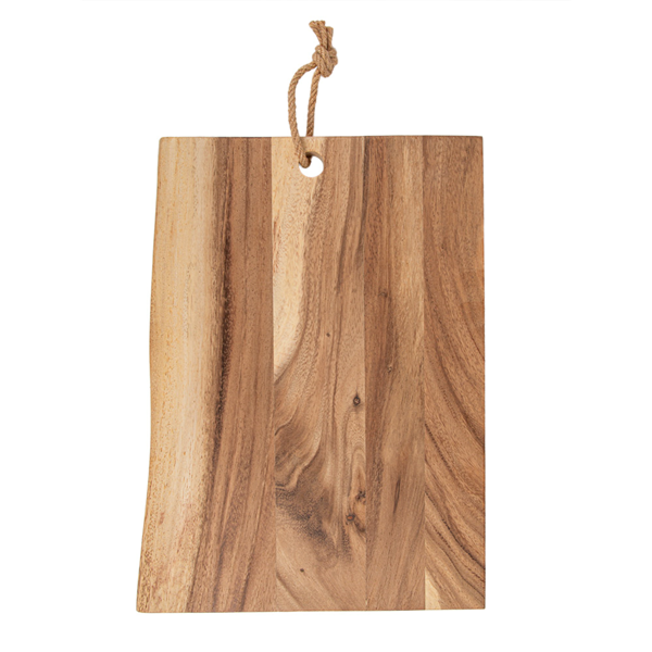 Garcia de pou TABLA PRESENTACIÓN RECTANGULAR 38x(26-30)x2 CM NATURAL MADERA (10 UNID.)