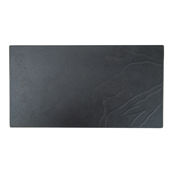 Garcia De Pou TABLAS GN 1/3 SÍMIL PIZARRA 'ASAMI WARE' 32 5x17 5x0 4 CM NEGRO MELAMINA (6 UNID.)