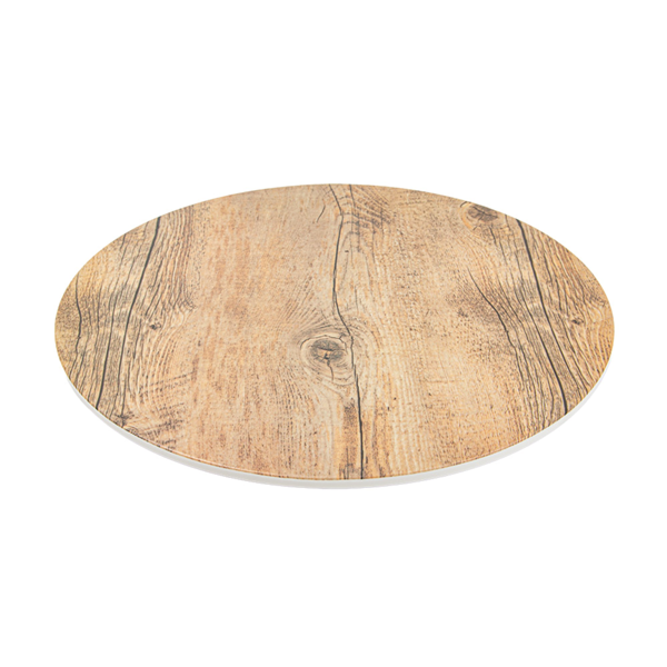 Garcia de pou TABLAS REDONDAS 'ASAMI WARE' Ø 33 x 0 4 CM SÍMIL MADERA MELAMINA (3 UNID.)