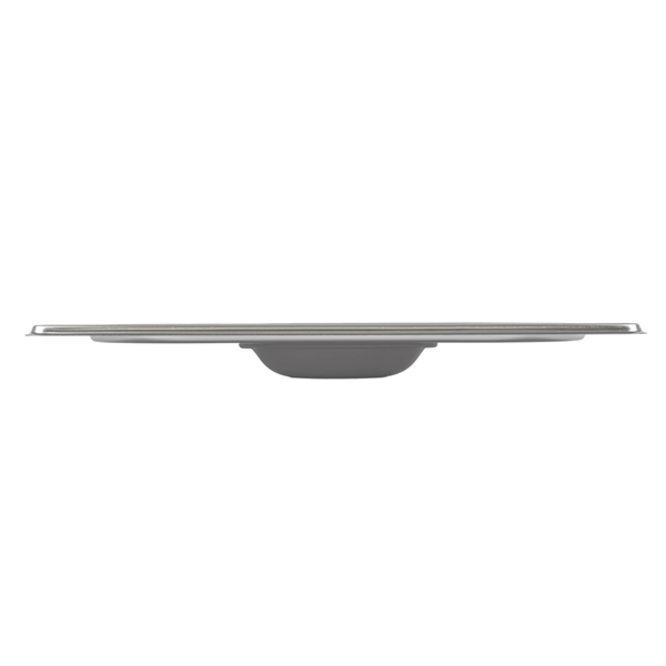 Garcia De Pou TAPA 1/2 PARA CÓDIGOS 181.67/68 32 3x26 5 CM PLATEADO INOX (1 UNID.)