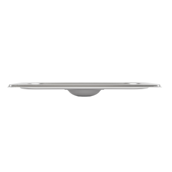 Garcia De Pou TAPA 1/3 PARA CÓDIGOS 181.70/71 32 5x18 CM PLATEADO INOX (1 UNID.)