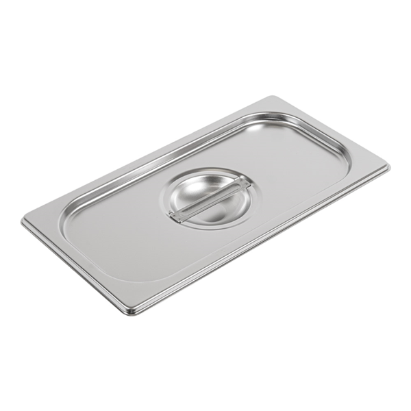 Garcia de pou TAPA 1/3 PARA CÓDIGOS 181.70/71 32 5x18 CM PLATEADO INOX (1 UNID.)
