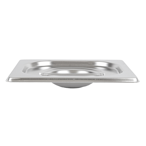 Garcia De Pou TAPA 1/6 PARA CÓDIGOS 181.75 17 6x16 CM PLATEADO INOX (1 UNID.)