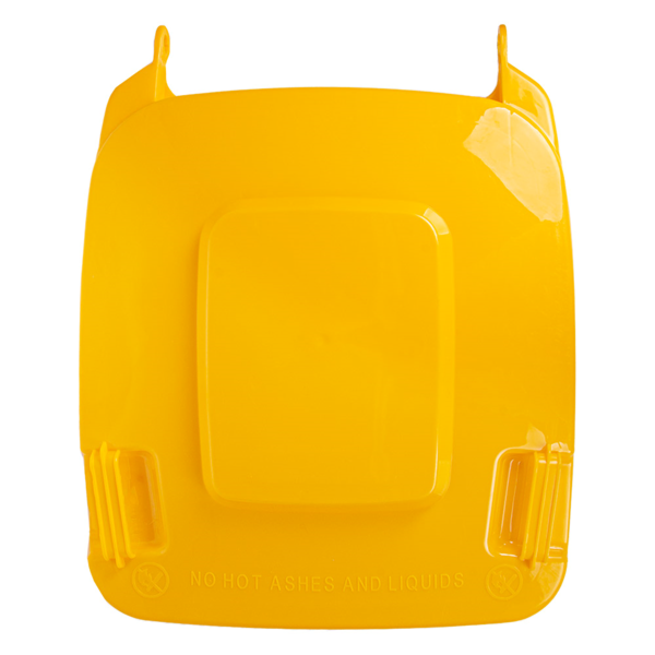 Garcia De Pou TAPA CONTENEDOR 240L 71x56x7 4 CM AMARILLO HDPE (1 UNID.)