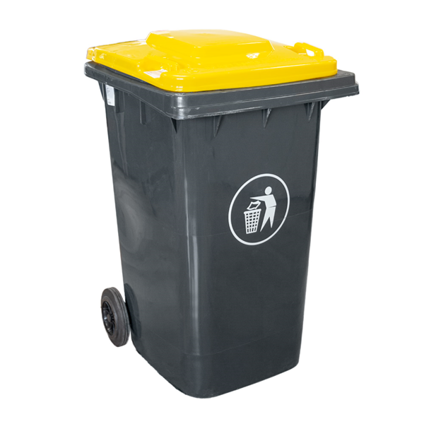Garcia De Pou TAPA CONTENEDOR 240L 71x56x7 4 CM AMARILLO HDPE (1 UNID.)