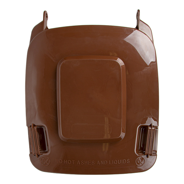 Garcia De Pou TAPA CONTENEDOR 240L 71x56x7 4 CM MARRÓN HDPE (1 UNID.)