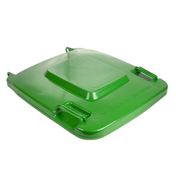 Garcia de pou TAPA CONTENEDOR 240L 71x56x7 4 CM VERDE HDPE (1 UNID.)
