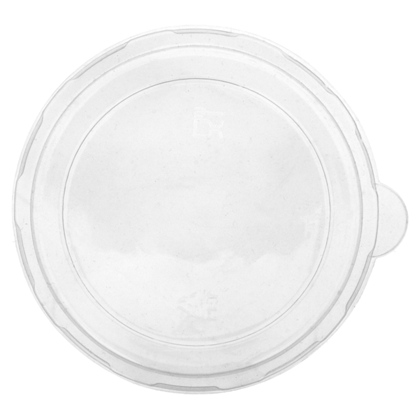 Garcia De Pou TAPAS ALTAS PARA ENSALADERAS 215.84-215.03 'BIONIC' Ø 14x3 1 CM TRANSPARENTE PET (450 UNID.)