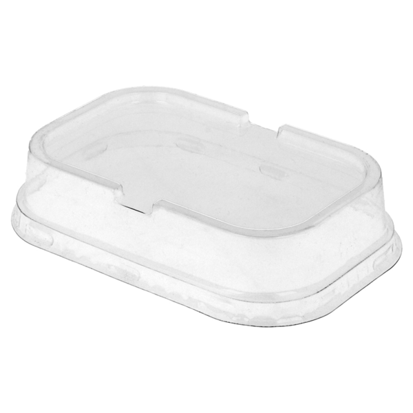 Garcia De Pou TAPAS ALTAS PARA RECIPIENTES 214.69/81 TRANSPARENTE PET (100 UNID.)