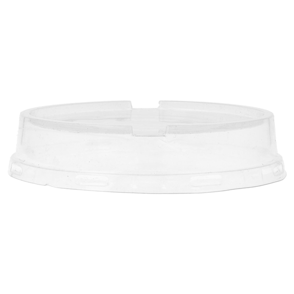 Garcia De Pou TAPAS ALTAS PARA RECIPIENTES 214.71/83 Ø 11 8 CM TRANSPARENTE PET (100 UNID.)