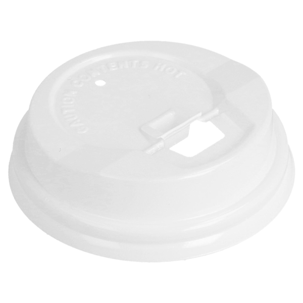 Garcia De Pou TAPAS ALTAS PARA VASOS 120 ML BLANCO PS (1000 UNID.)