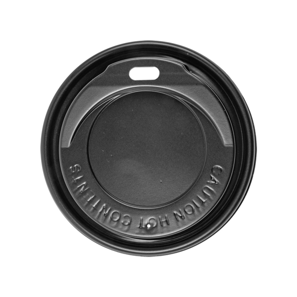 Garcia De Pou TAPAS ALTAS PARA VASOS 240 ML NEGRO PS (1000 UNID.)