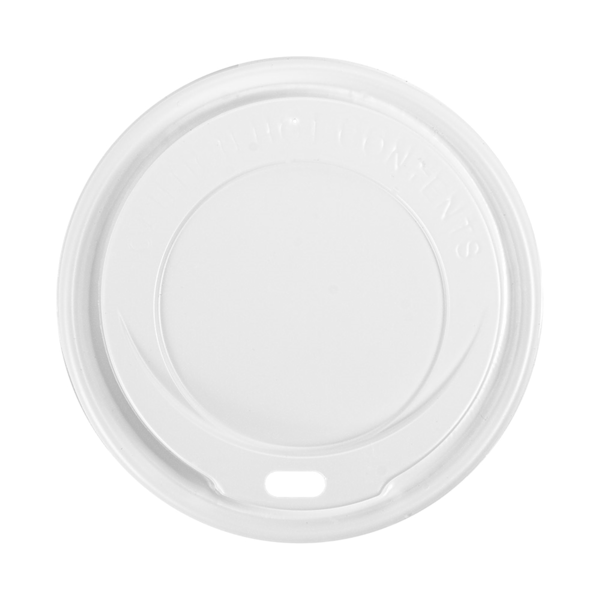 Garcia De Pou TAPAS ALTAS PARA VASOS 360/480 ML BLANCO PS (1000 UNID.)