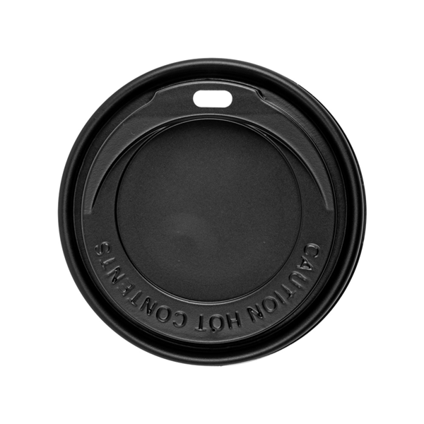 Garcia De Pou TAPAS ALTAS PARA VASOS 360/480 ML NEGRO PS (1000 UNID.)