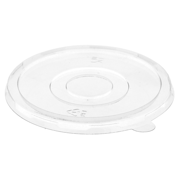 Garcia De Pou TAPAS BAJAS PARA ENSALADERAS 215.84-215.03 'BIONIC' Ø 14x1 CM TRANSPARENTE PET (900 UNID.)
