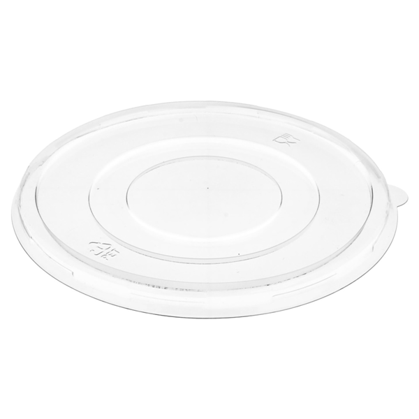 Garcia de pou TAPAS BAJAS PARA ENSALADERAS 224.33-215.05 'BIONIC' Ø 18x1 CM TRANSPARENTE PET (600 UNID.)