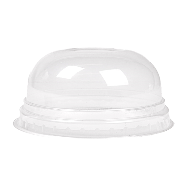 Garcia De Pou TAPAS CÚPULA CON ORIFICIO 223.99 Ø 7 8x3 9 CM TRANSPARENTE PLA (1250 UNID.)