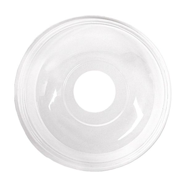 Garcia De Pou TAPAS CÚPULA CON ORIFICIO 223.99 Ø 7 8x3 9 CM TRANSPARENTE PLA (1250 UNID.)