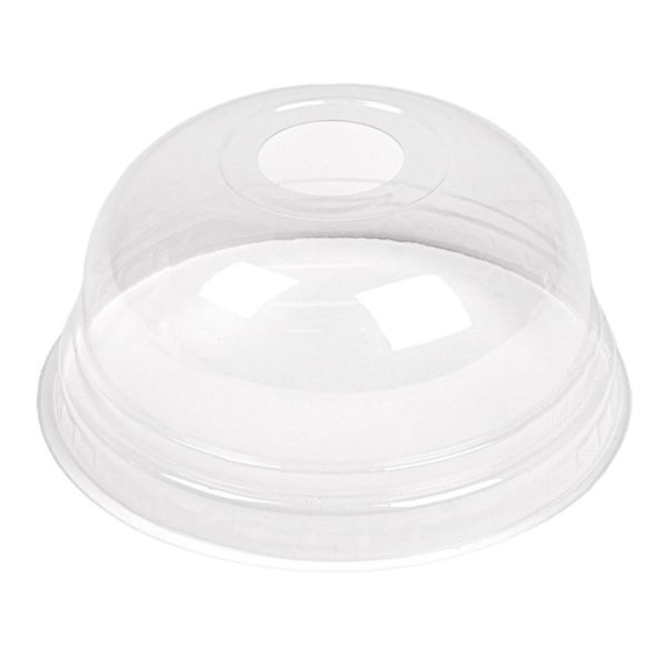 Garcia de pou TAPAS CÚPULA CON ORIFICIO 223.99 Ø 7 8x3 9 CM TRANSPARENTE PLA (1250 UNID.)