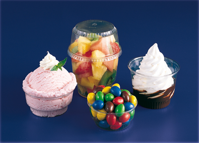 Garcia De Pou TAPAS CÚPULA PARA TARRINAS 226.20/21 Ø 9 5 CM TRANSPARENTE PET (1000 UNID.)