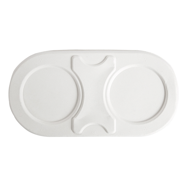 Garcia De Pou TAPAS LUNCH BOX 'BIONIC' 800 ML 24 8x12 5x1 4 CM BLANCO BAGAZO (500 UNID.)