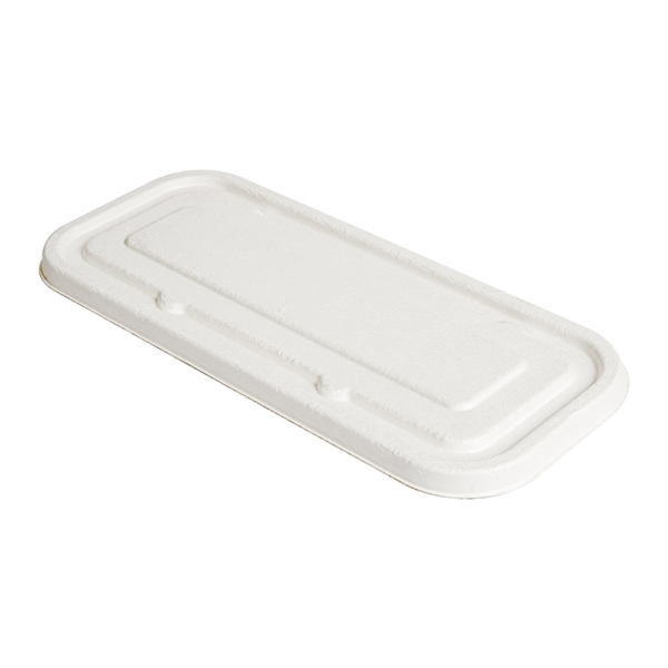 Garcia de pou TAPAS PARA BANDEJAS 257.51 257.52 257.53 'BIONIC' 500 ML 23 2x10 2x1 CM BLANCO BAGAZO (600 UNID.)