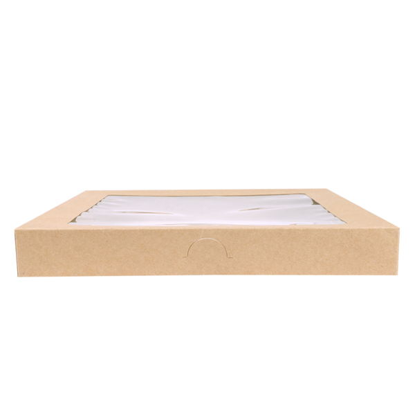 Garcia De Pou TAPAS PARA CAJAS 253.14 300 G/M2 + PET 22 9x22 8x3 CM NATURAL KRAFT (100 UNID.)